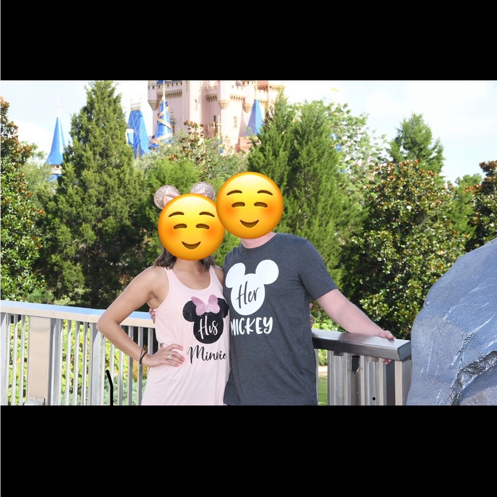 Disney Shirts His Minnie and Her Mickey Couple Shirts - Picture 2 of 9